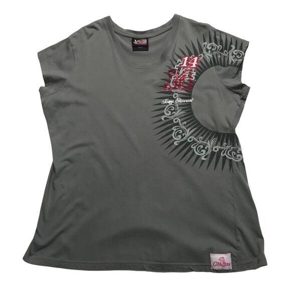 NASCAR Tony Stewart #14 Women’s Tee Sz XL - Picture 1 of 10
